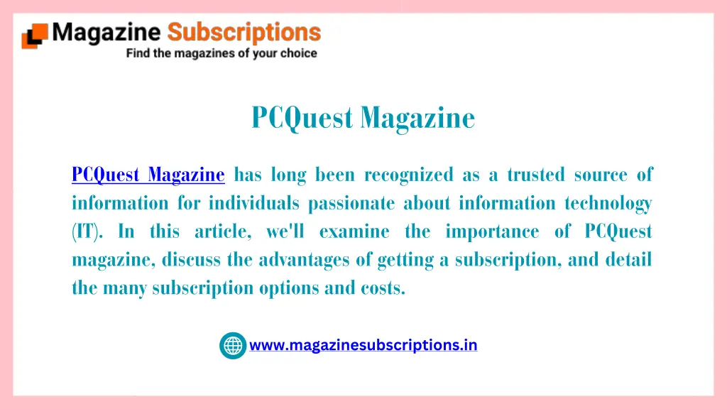 pcquest magazine