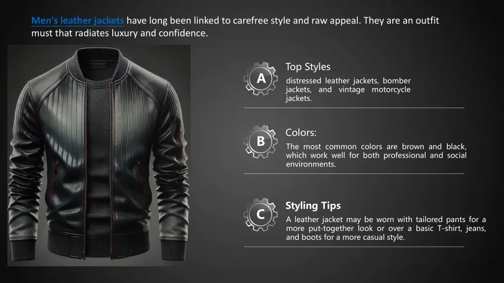 men s leather jackets have long been linked