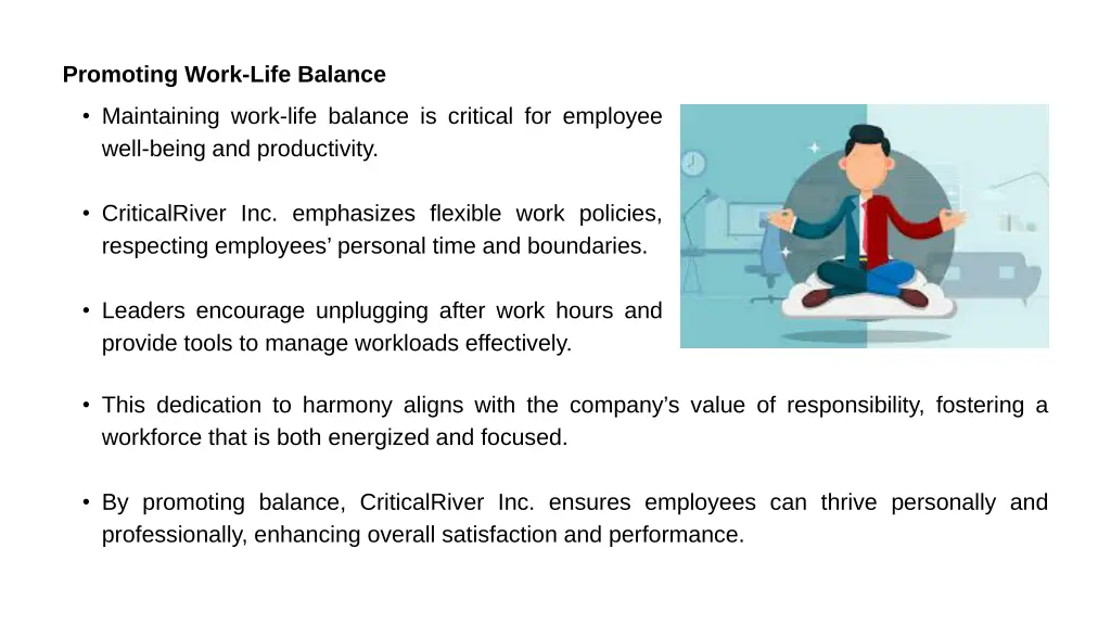 promoting work life balance