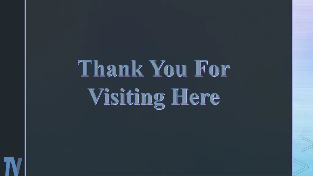 thank you for visiting here