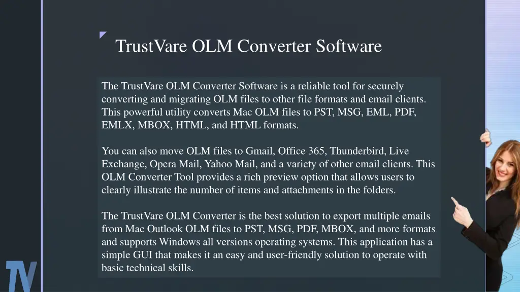 trustvare olm converter software 1