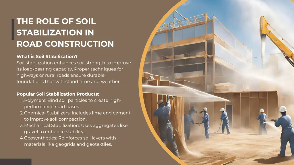 the role of soil stabilization in road