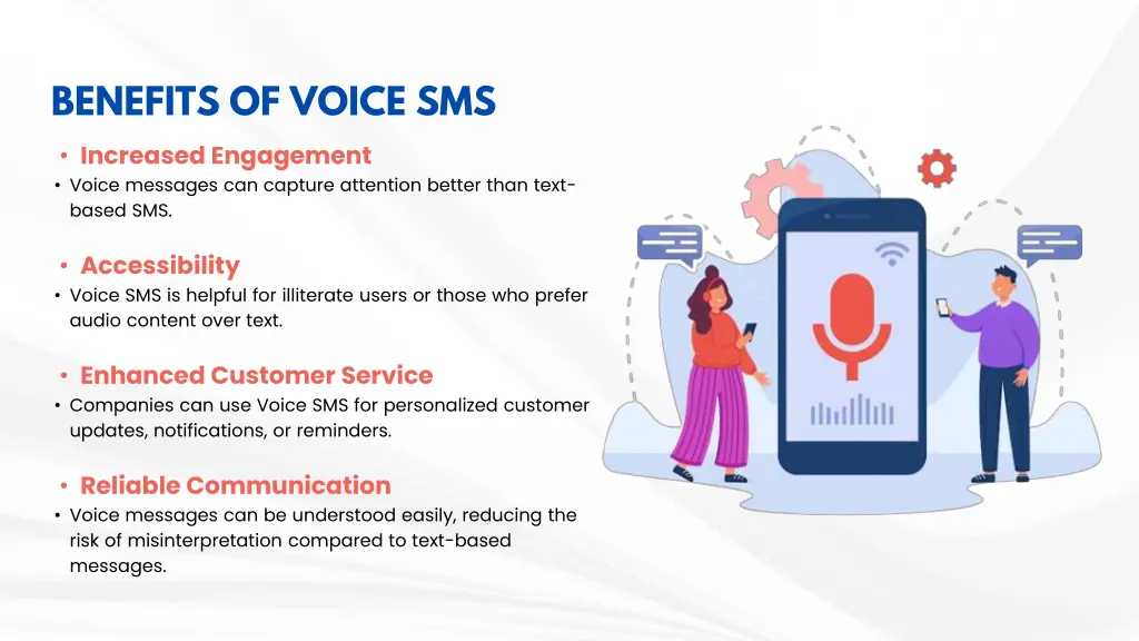 benefits of voice sms increased engagement voice