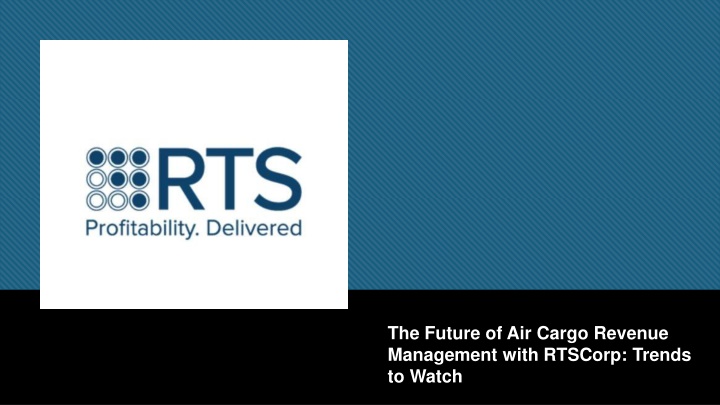 the future of air cargo revenue management with