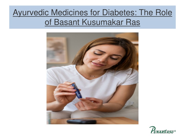 ayurvedic medicines for diabetes the role