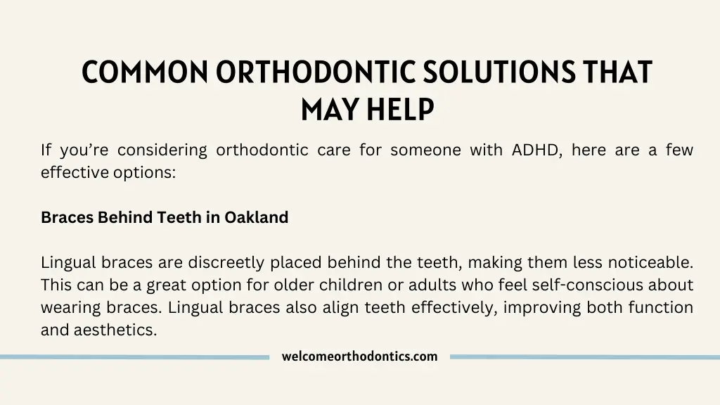 common orthodontic solutions that may help