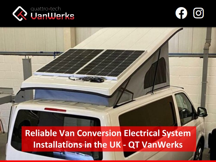 reliable van conversion electrical system