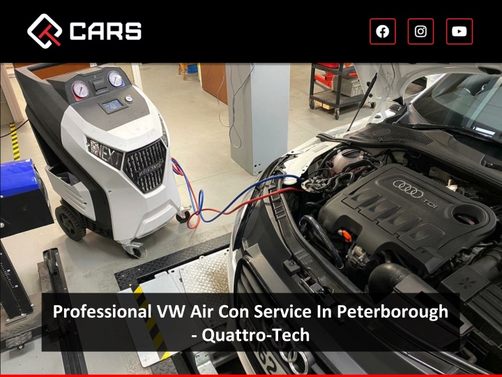 professional vw air con service in peterborough