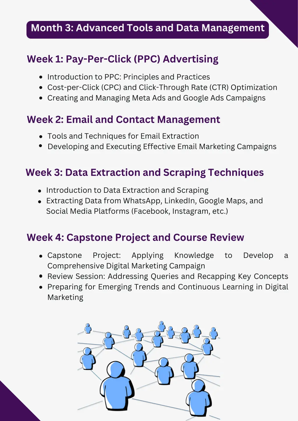 month 3 advanced tools and data management