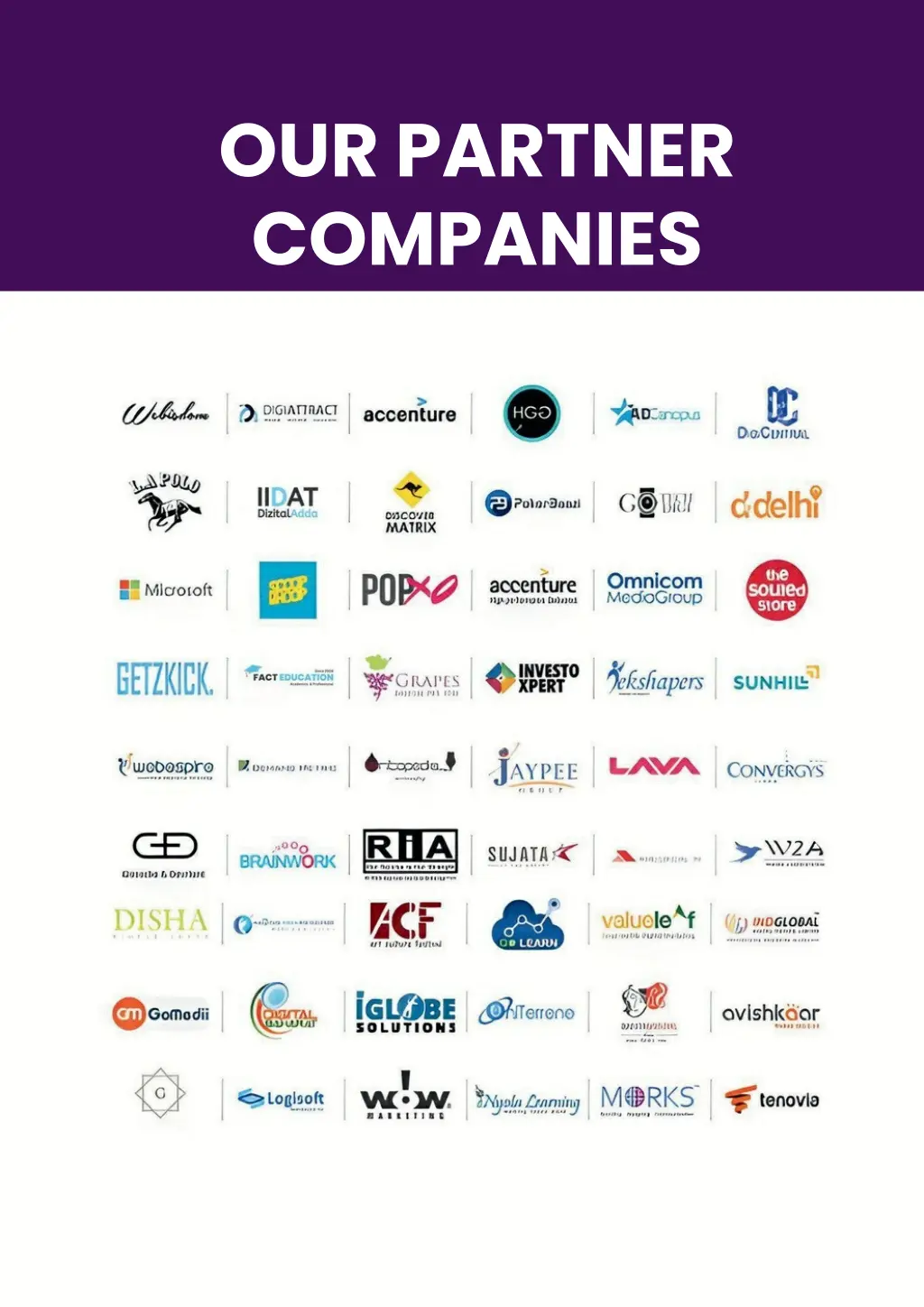 our partner companies