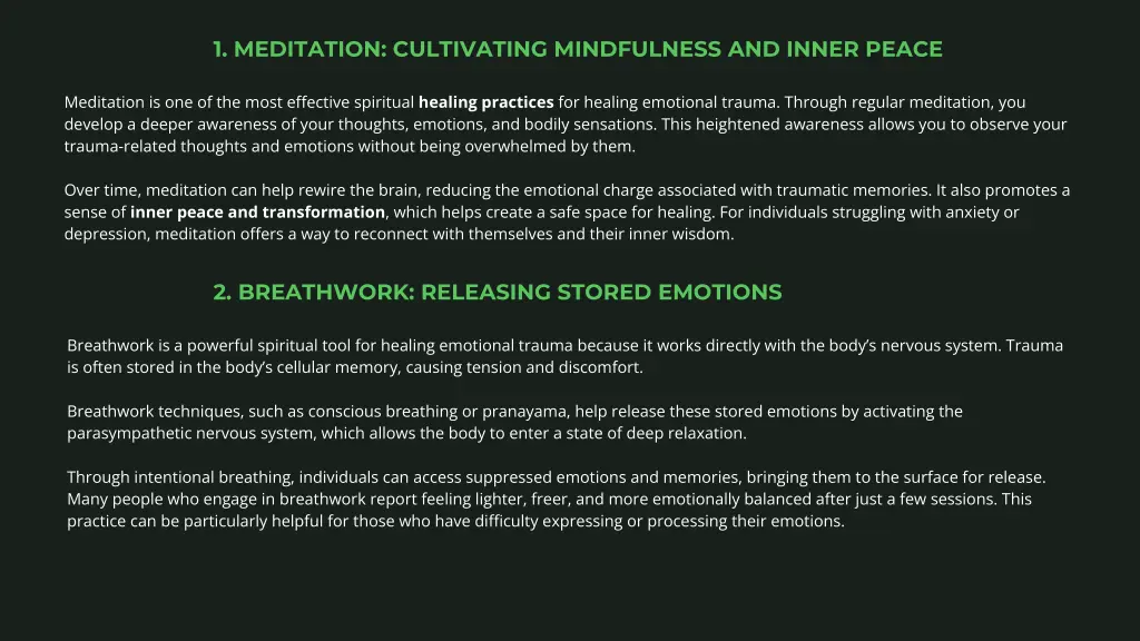 1 meditation cultivating mindfulness and inner