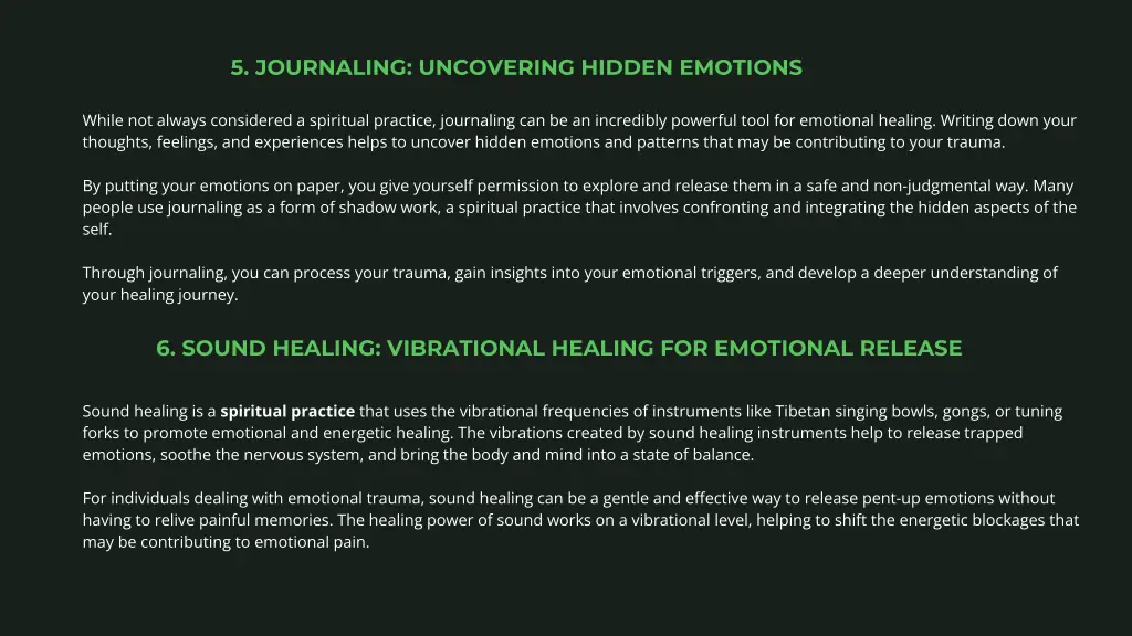 5 journaling uncovering hidden emotions