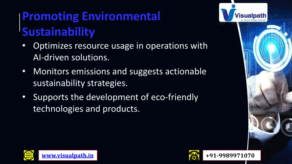 promoting environmental sustainability optimizes