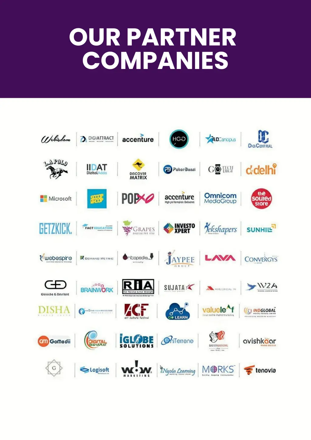 our partner companies