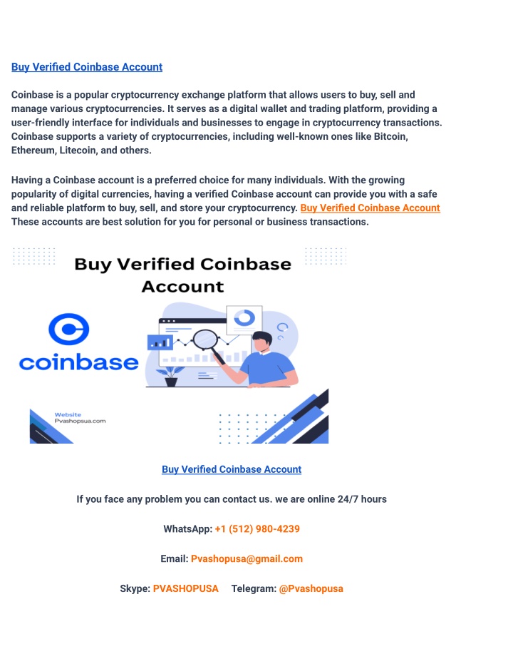 buy verified coinbase account