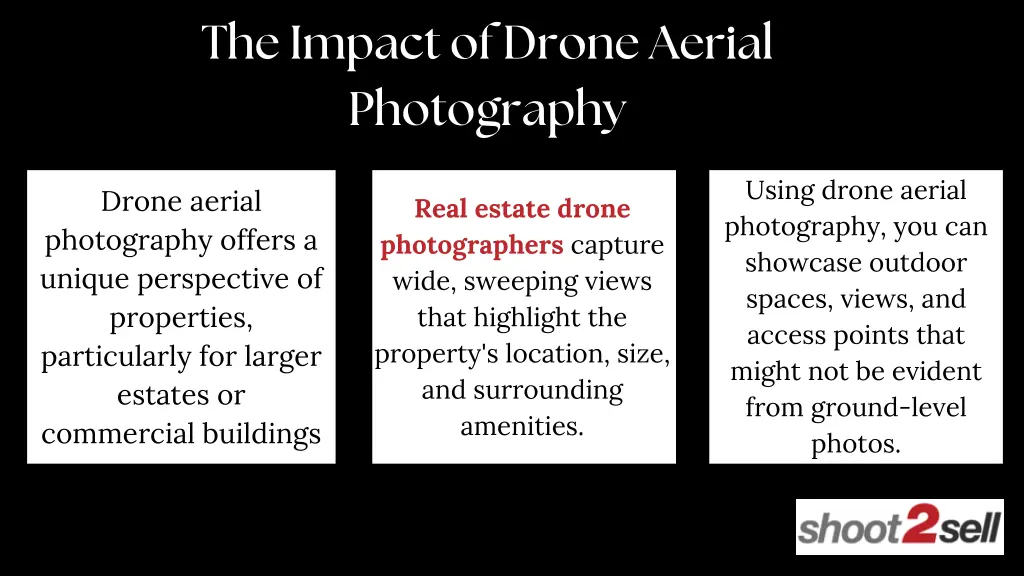 the impact of drone aerial photography