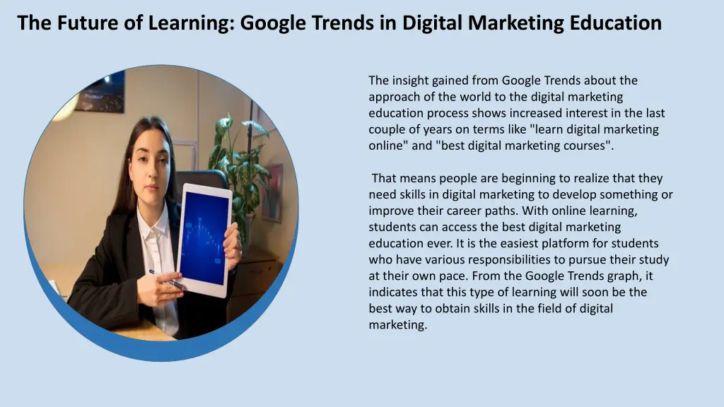 the future of learning google trends in digital