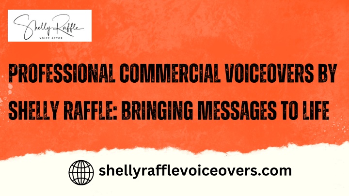 professional commercial voiceovers by shelly