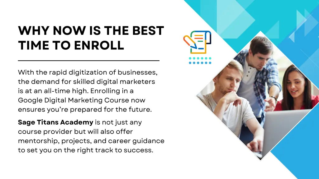 why now is the best time to enroll