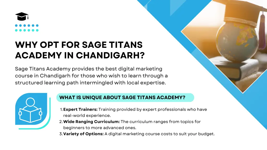 why opt for sage titans academy in chandigarh