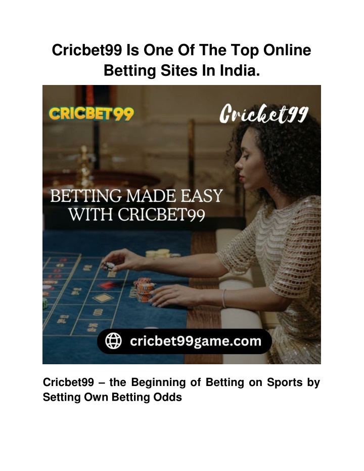 cricbet99 is one of the top online betting sites