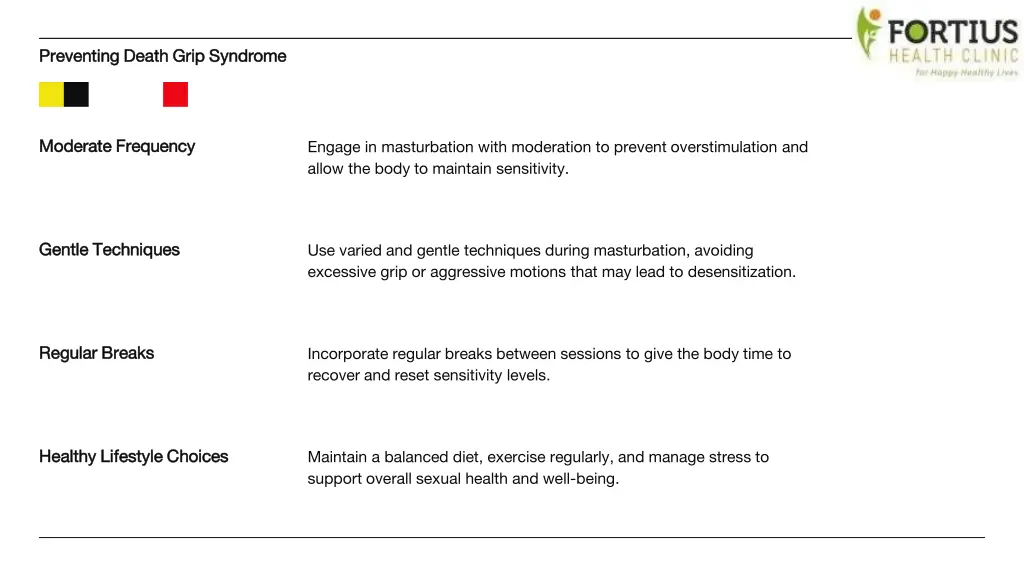 preventing death grip syndrome preventing death