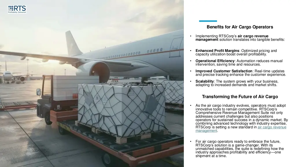benefits for air cargo operators
