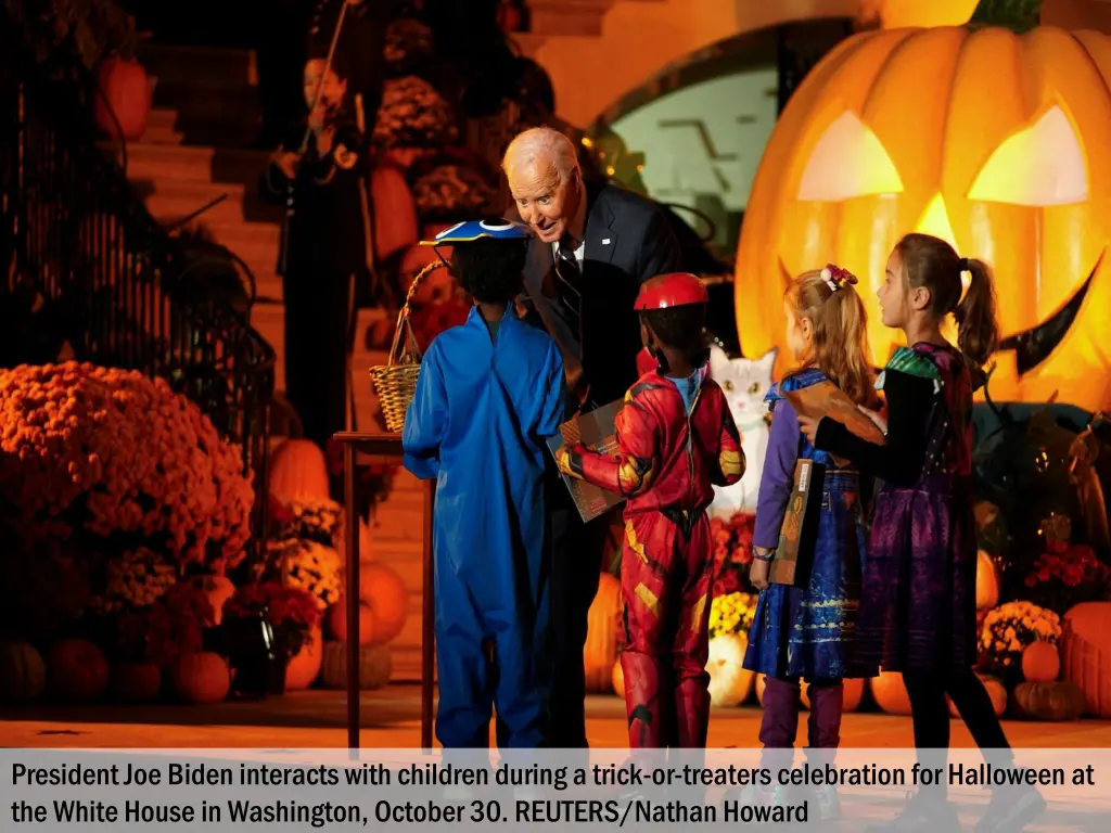 president joe biden interacts with children 1