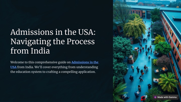 admissions in the usa navigating the process from