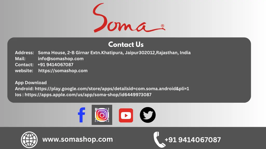 contact us