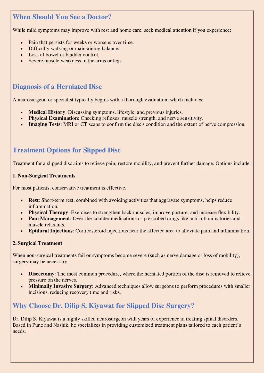 when should you see a doctor