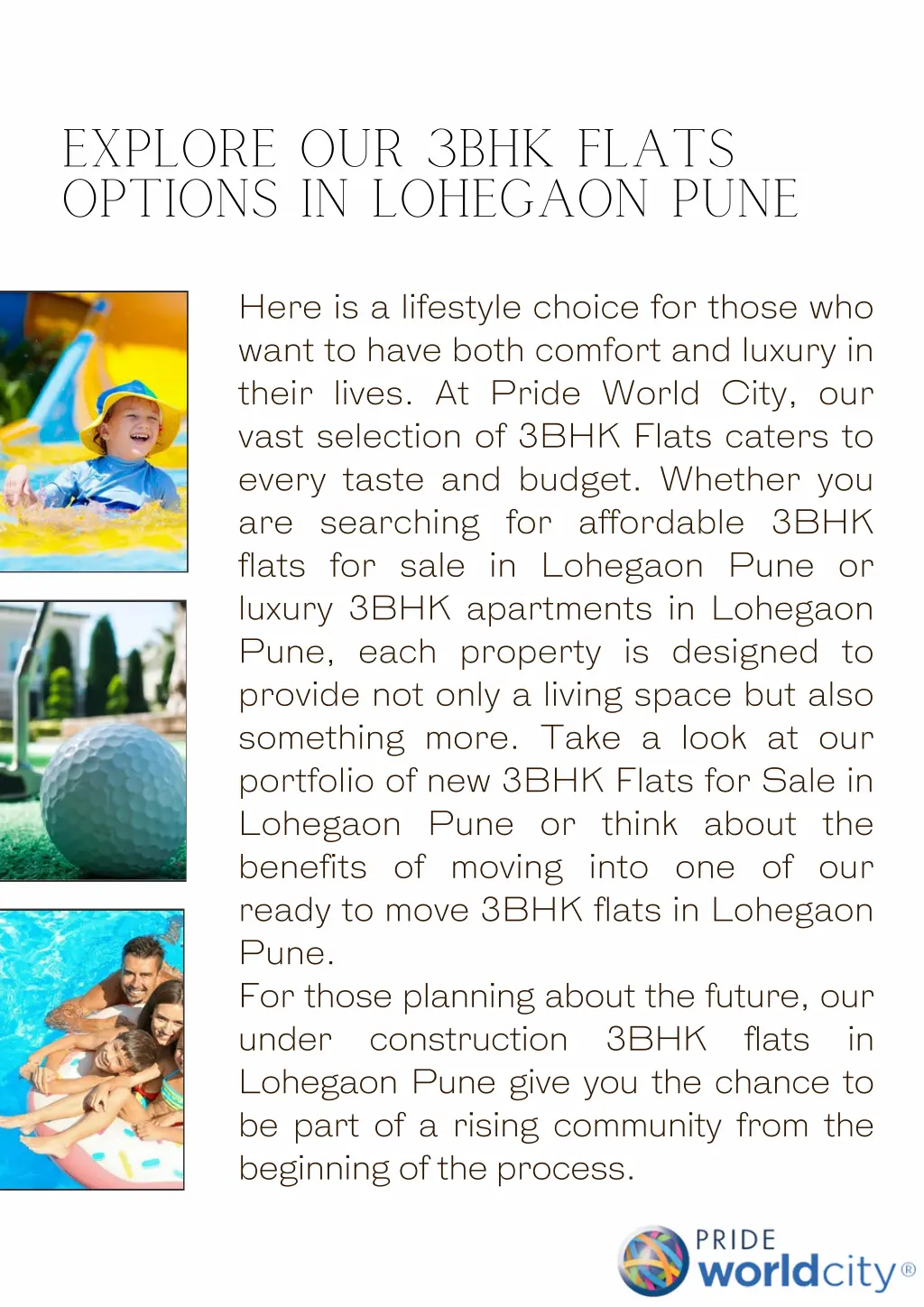 explore our 3bhk flats options in lohegaon pune