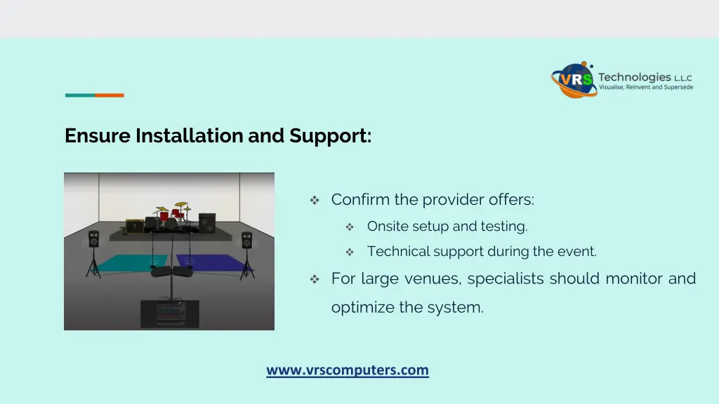 ensure installation and support