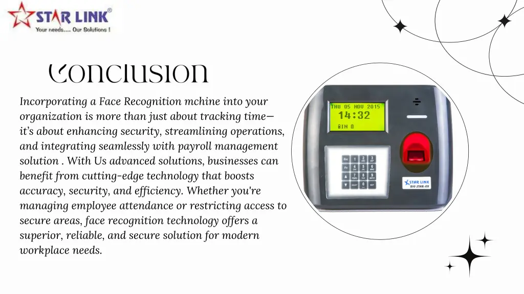 incorporating a face recognition mchine into your