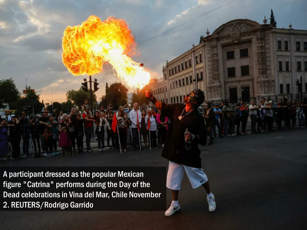 a participant dressed as the popular mexican