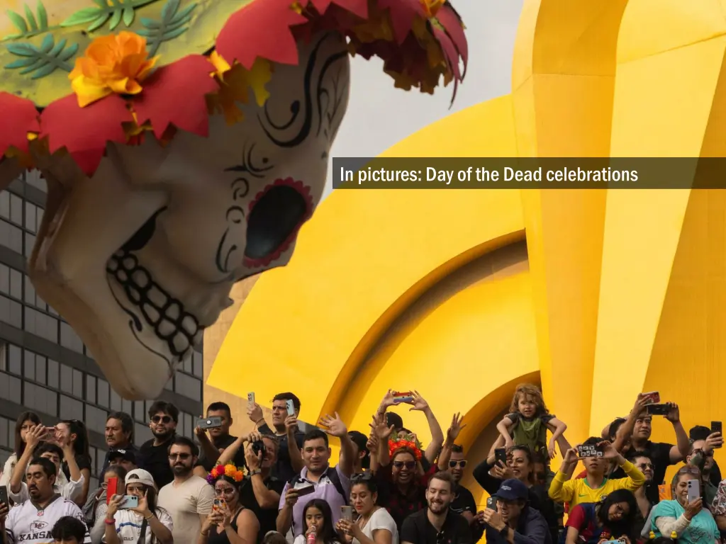 in pictures day of the dead celebrations