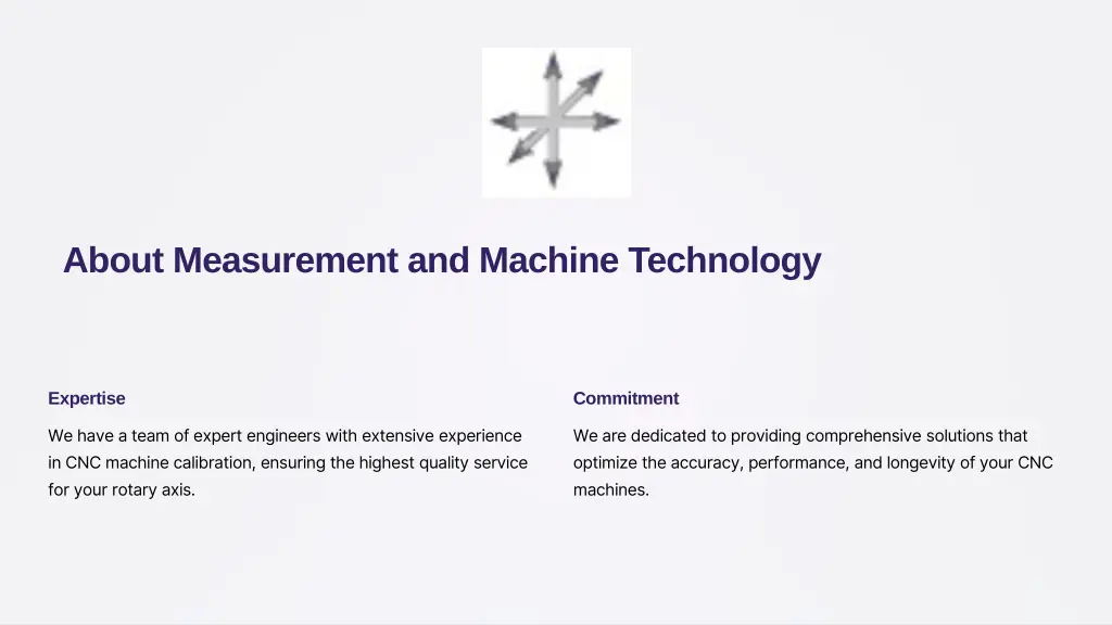 about measurement and machine technology