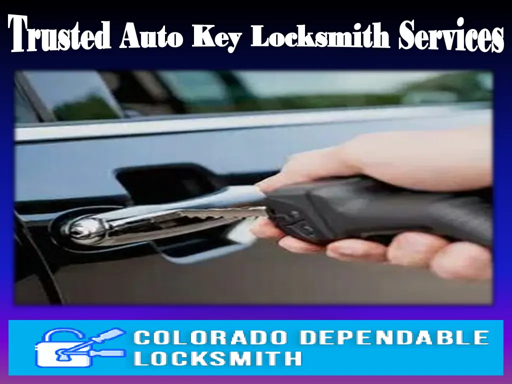 trusted auto key locksmith services 1