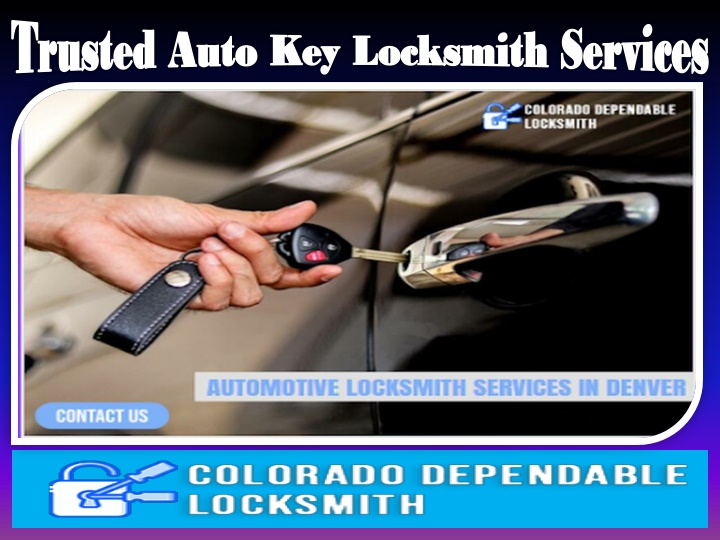 trusted auto key locksmith services