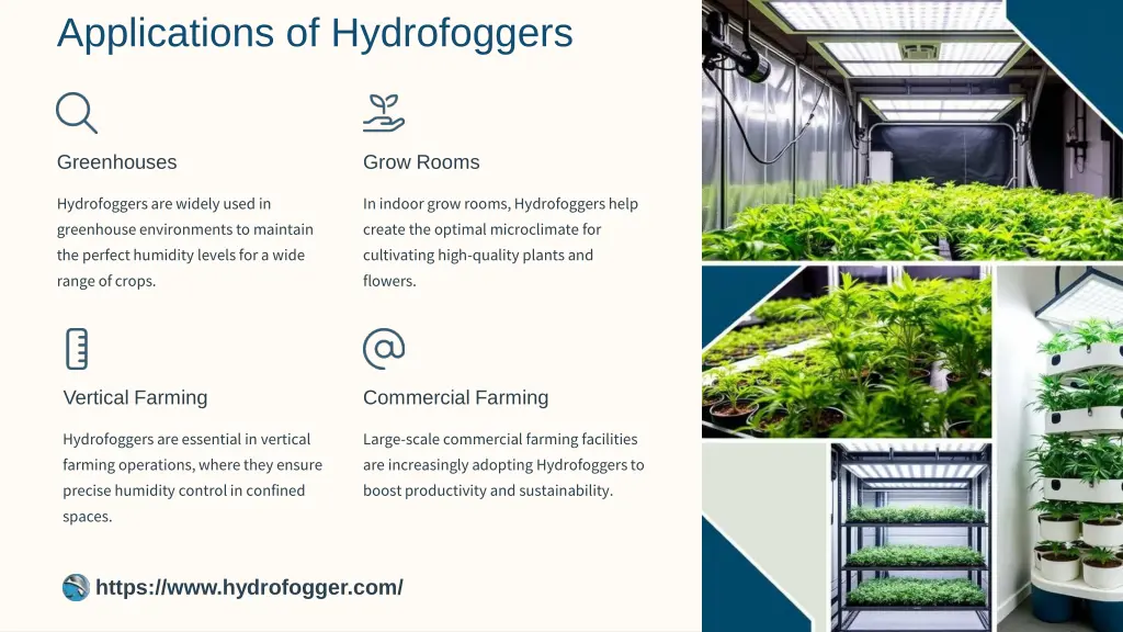 applications of hydrofoggers