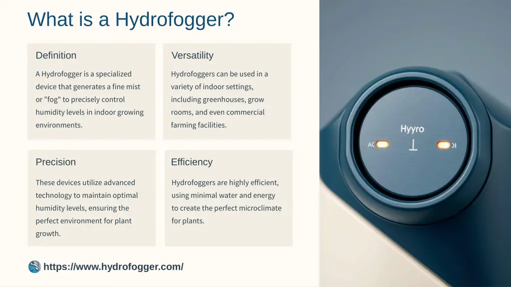 what is a hydrofogger