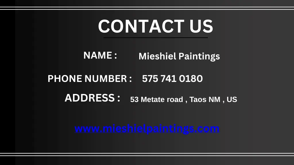 contact us