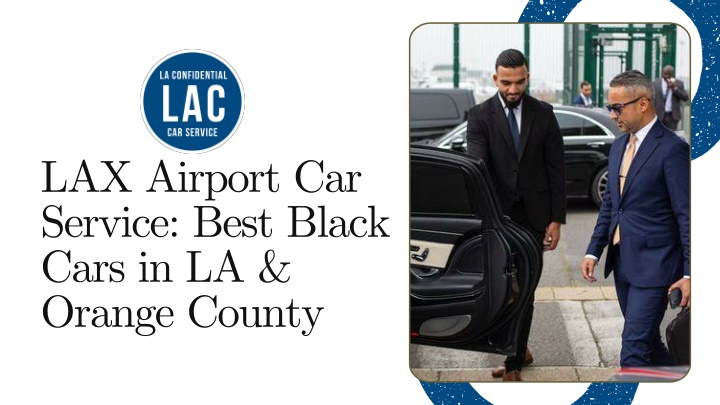 lax airport car service best black cars