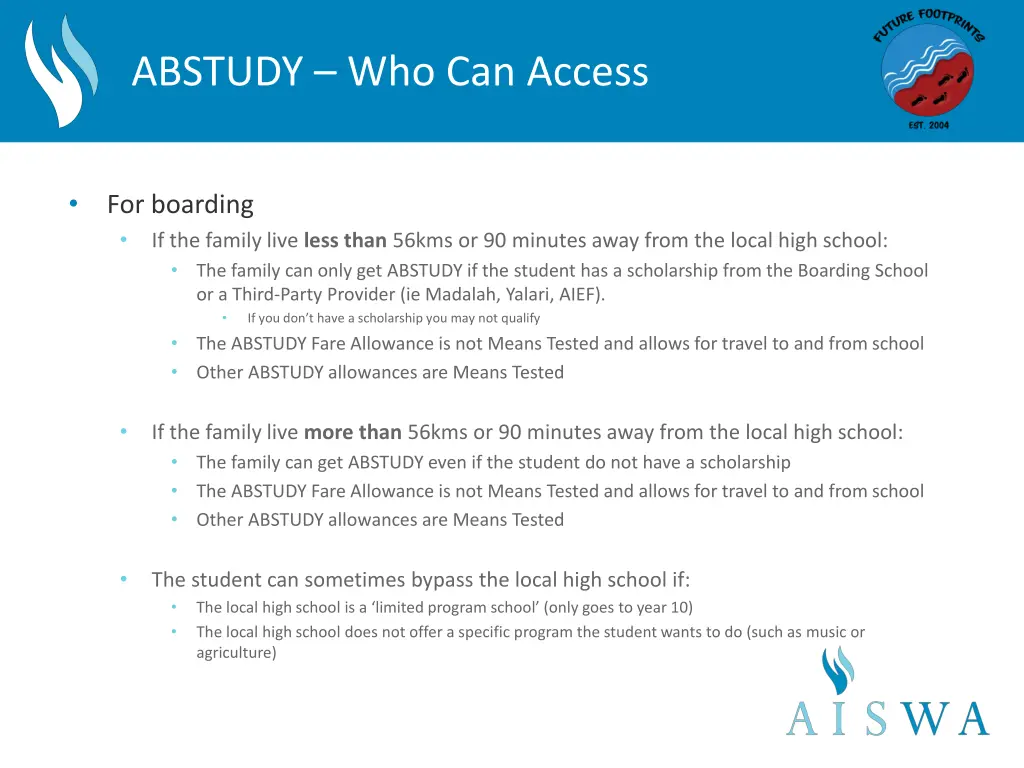 abstudy who can access