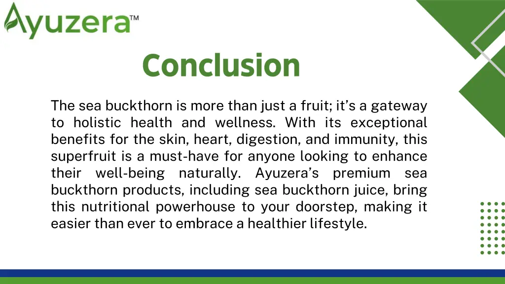 the sea buckthorn is more than just a fruit