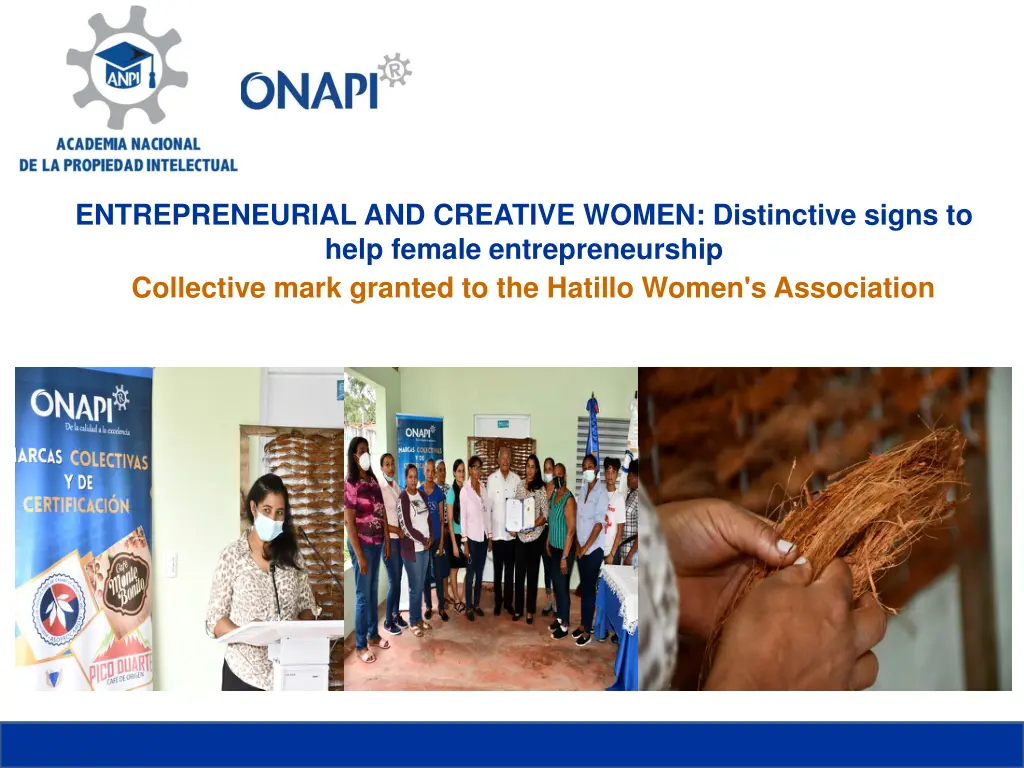 entrepreneurial and creative women distinctive