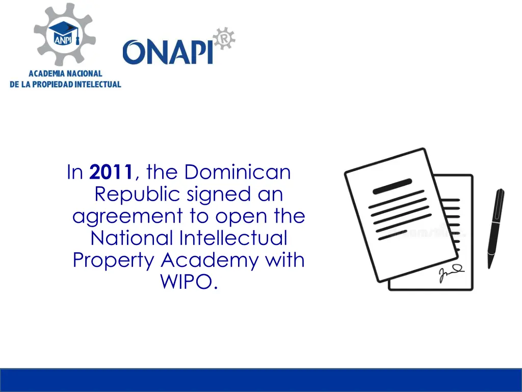 in 2011 the dominican republic signed