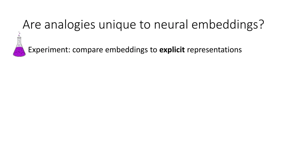 are analogies unique to neural embeddings 2