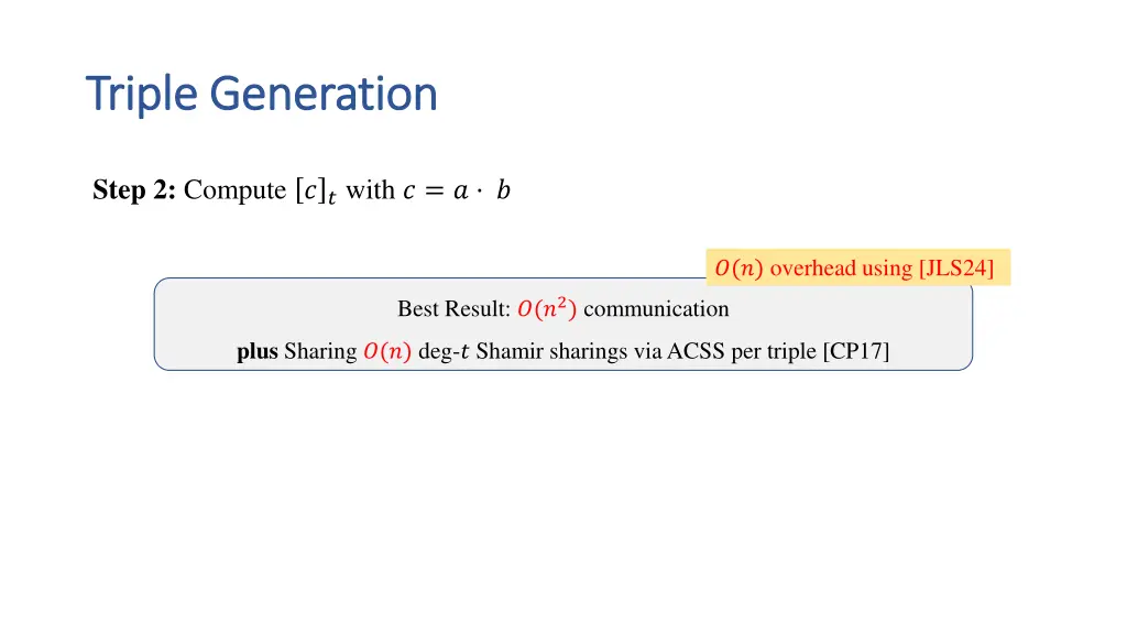 triple generation triple generation 6