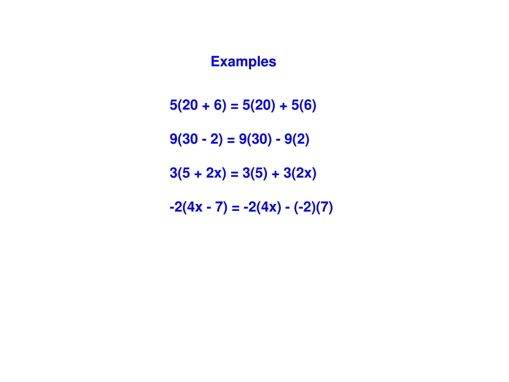 examples 1